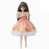 Handmade Lace Dresses Fashion Elegant Princess Dolls Party Clothes for 1/3 Bjd 60cm Dolls