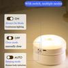 360 Rotated LED Night Light USB Charging Cabinet Light Wall Lamps  Corridor Home Bathroom