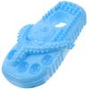 Portable Dog Molar Plaything Slipper Shaped Chew Resistant Pet Supply for Small Puppy Clean Teeth Daily Use Tpr Wear-Resistant