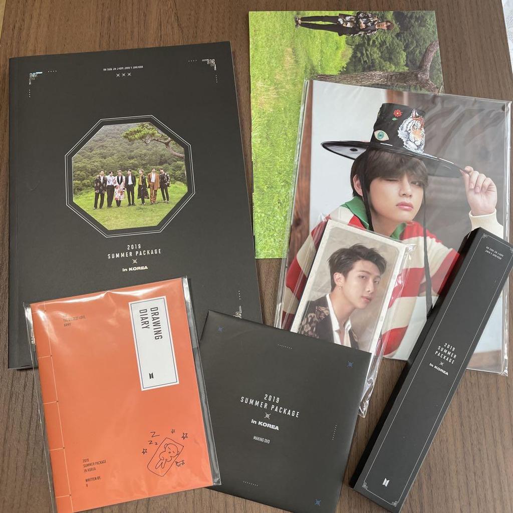 [USED] BTS 2019 Summer Pack (Random: V V)