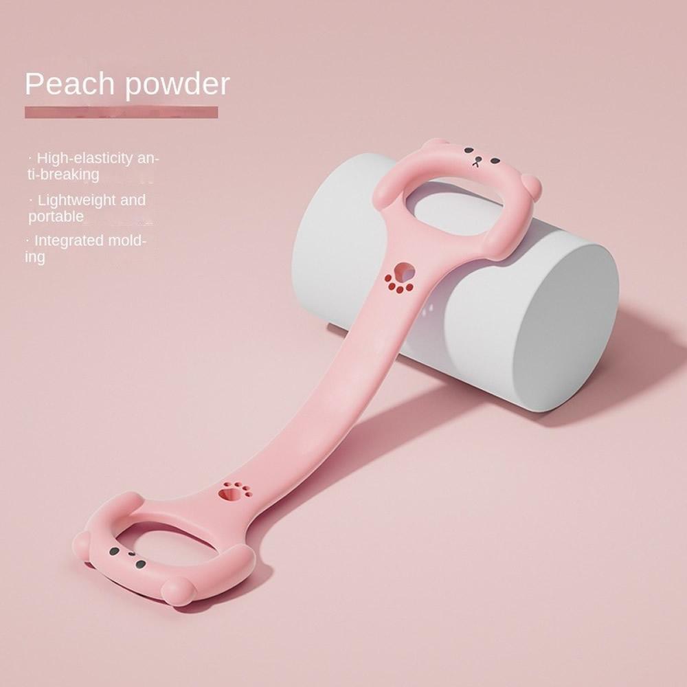 1 buc Bandă de Rezistență Siliconică ProFlex în formă de 8 pentru Yoga - Coardă Elastică Universală pentru Fitness și Stretching pentru Spate, Talie, Braț