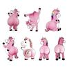 3D Horse Butt Anti-collision Sticker Cartoon Horse Decal Anxiety Stress Relief Butt Pinch Toy Adhesive Animal Decorative Sticker