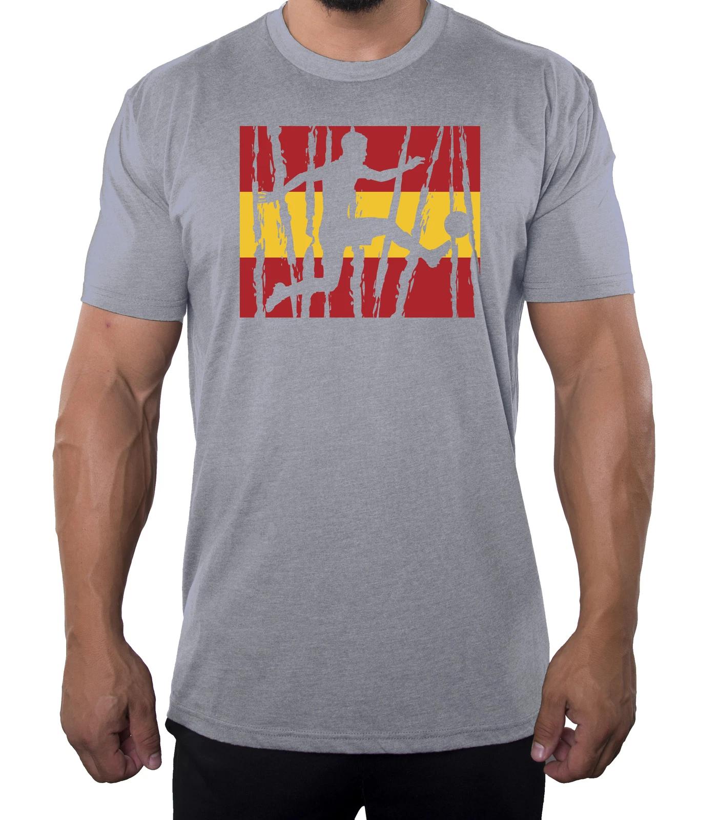 Spanish Soccer Pride Tee, Spanish Flag Shirts, Men s Soccer Shirts M