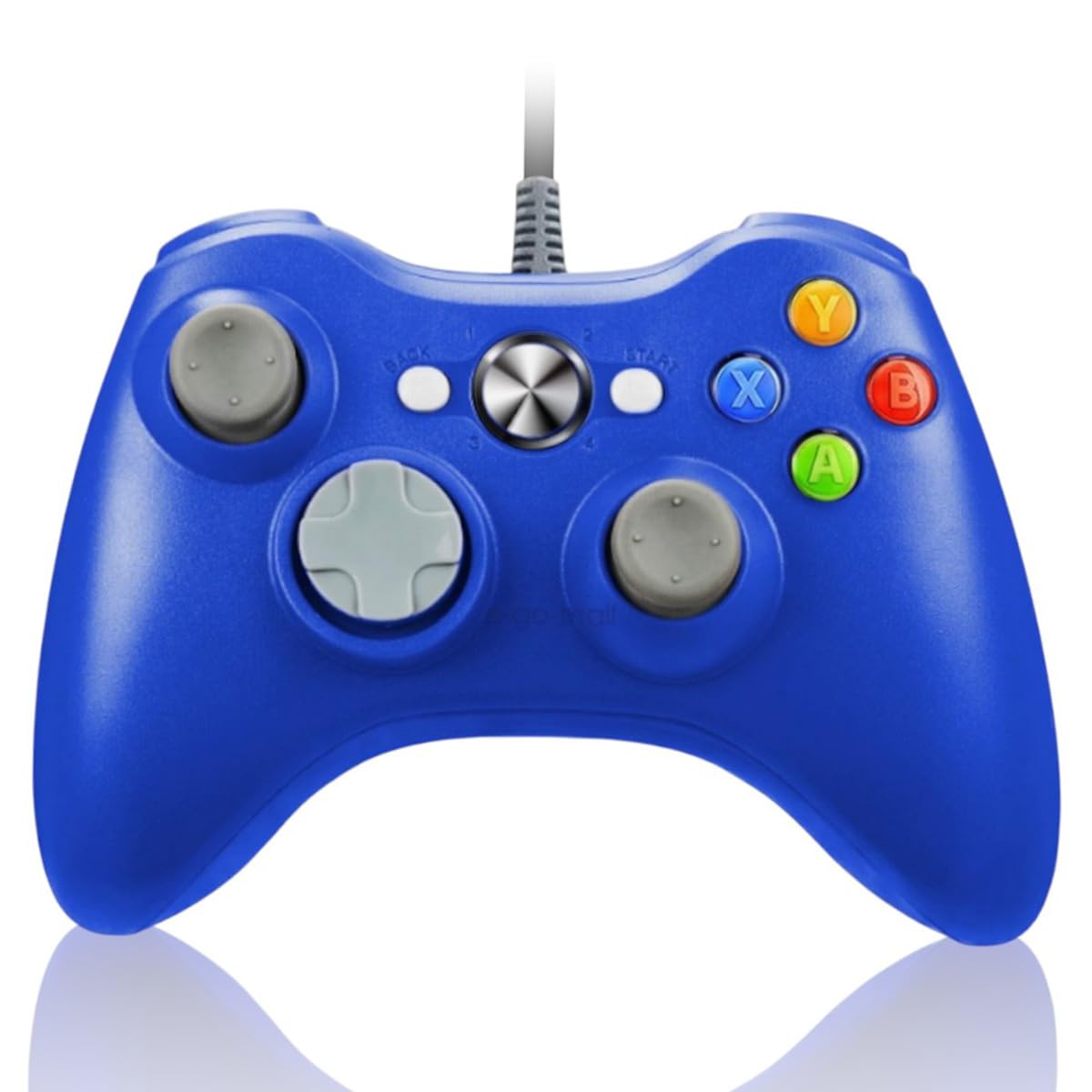 

Контролер Геймпад USB Контролер Сумісний зі Steam PC K&SGAMER у стилі Xbox (Шок Блакитний)