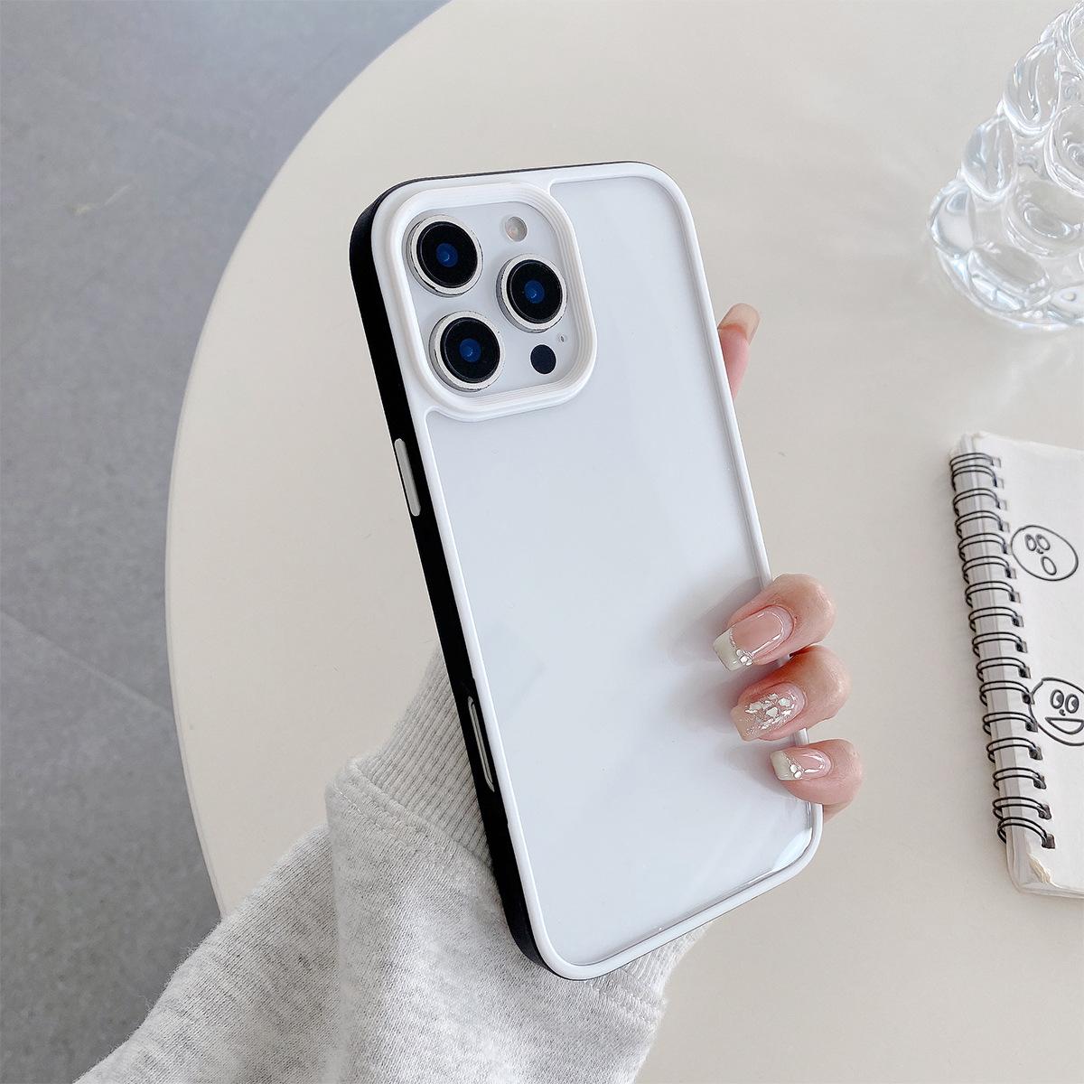 

Three-in-one Mobile Phone Case Transparent and Thickened for Apple Heat Transfer for IPhone14 for Apple with Chain for Apple 15pro Compatible Model List Youdun 04