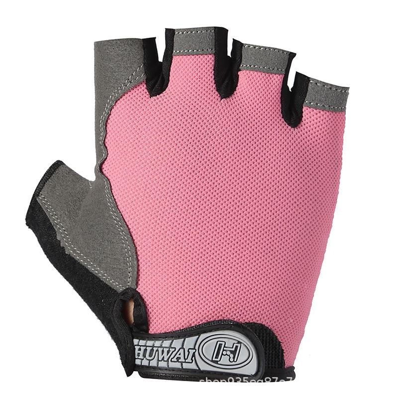 Fitness gloves, half-finger thin, breathable, non-slip, good elasticity, outdoor riding, mountaineering, cycling, sports half-finger gloves