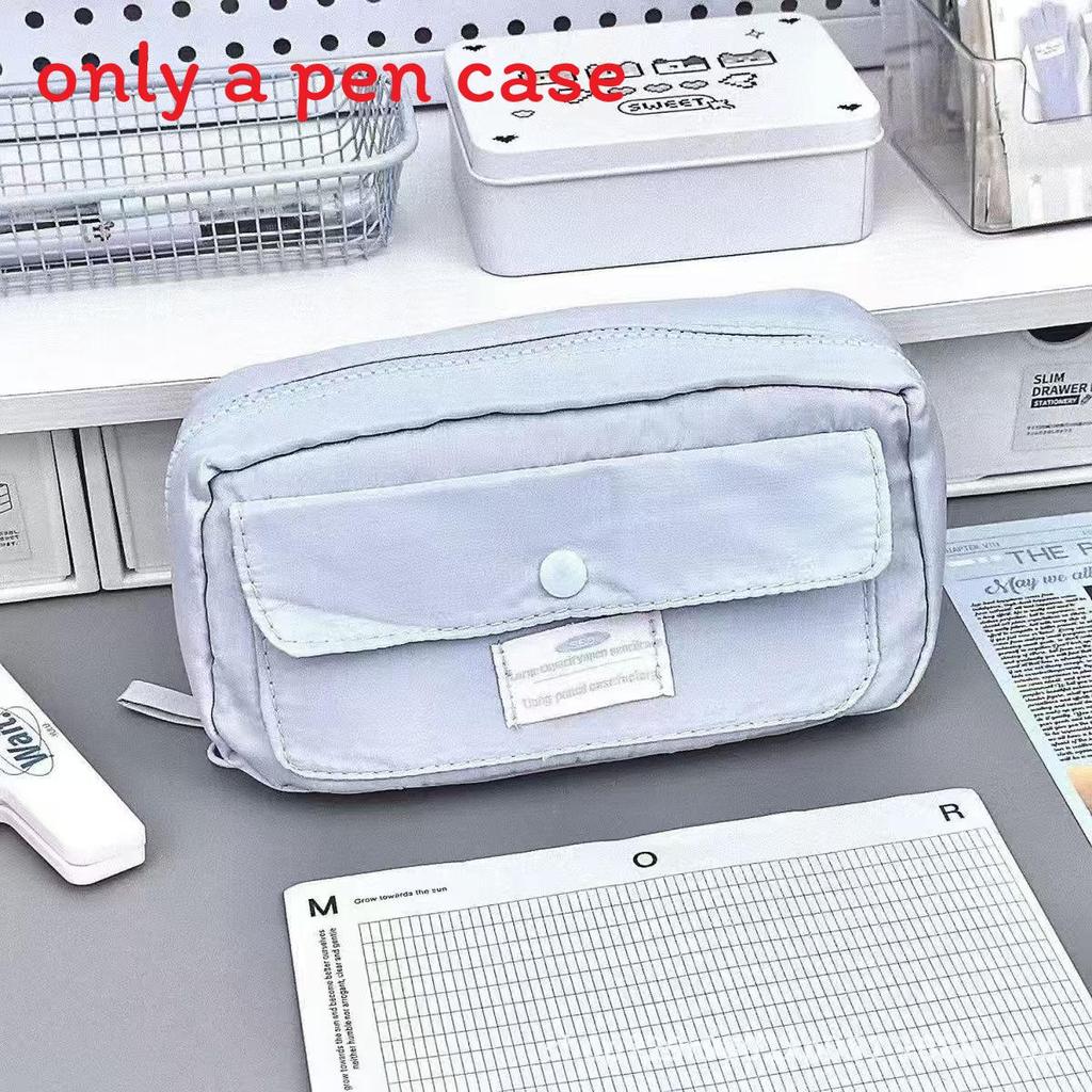 

Student Canvas Multilayer Pen Case With Large Capacity For School And Office Use