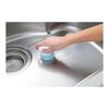Mameita Kitchen Sponge Blue Approx. Width 6.5cm x Depth 6.5cm x Height 2cm Set of 3 Kitchen Clean Pro Sink Washing Spare Replacement Removal of water