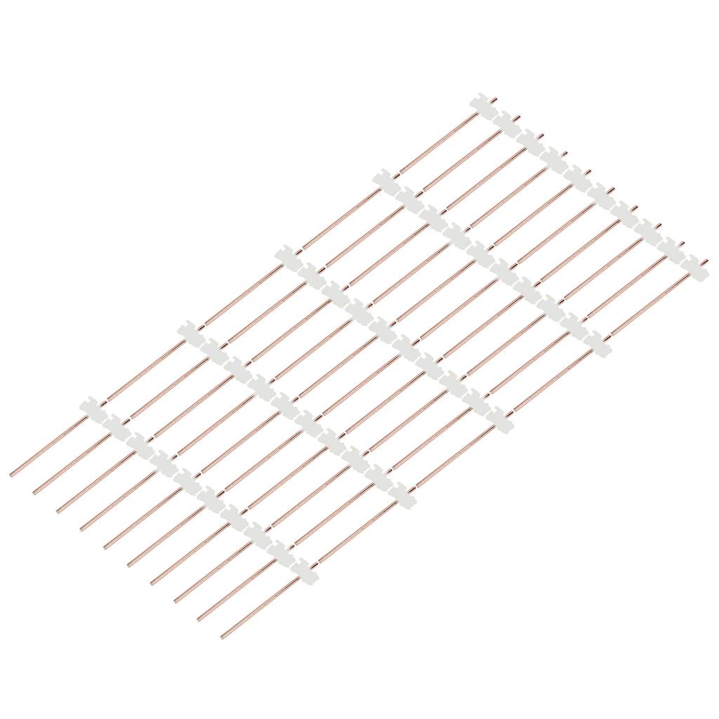 50Pcs Rose Gold Straws Rose Gold Durable Nontoxic Paper Elegant Design Gold Paper Straws with Cards Stickers