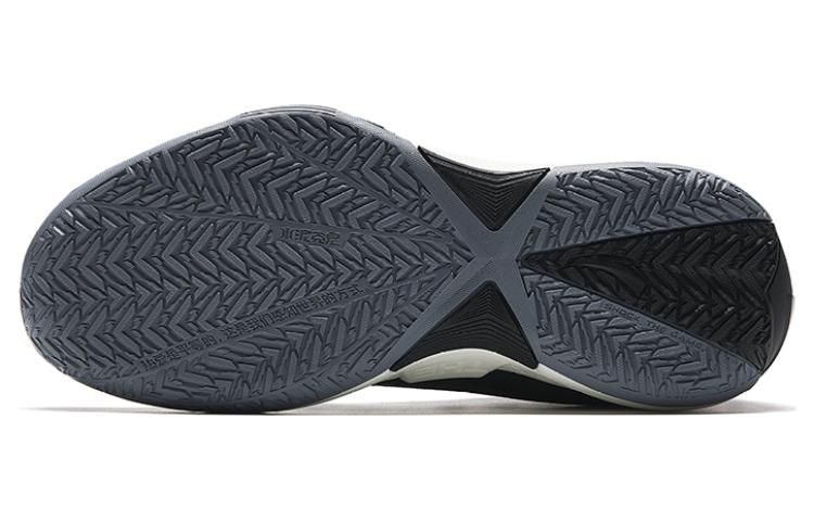 Men's Sneakers Anta Attack 5 Fabric Cushioning Slip Resistant Abrasion Resistant Low Top Basketball Shoes