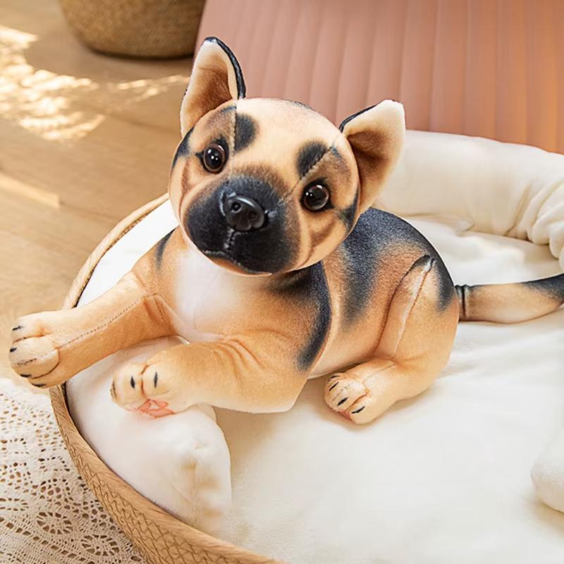 Stuffed Lifelike Cats Dog Plush Toy Simulation Shorthair Cat Doll Pet Toys Home Decor Gift for Girls Birthday