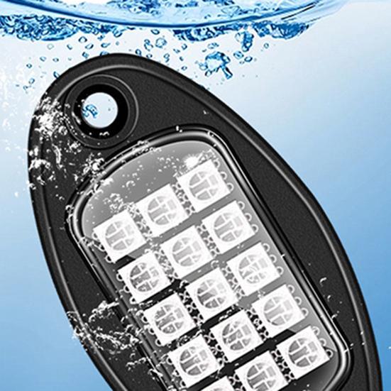 Araba Kamyon UTV Uygulama Kontrolü Müzik Modu 250cm Kablo Uzunluğu Kamyon UTV'ler Arazi Araçları Yanıp Sönen Müzik Üzerine Çok Yönlü Kurulum