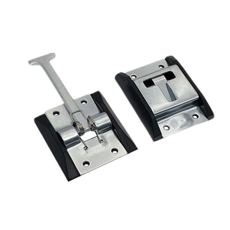 RV Door Holder Car T Style Door Latch Stainless Steel Entry Door Latch Weatherproof Replacement Part for RV Caravan Trailer