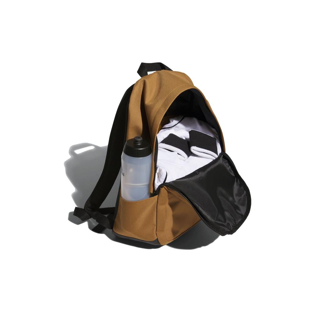 Adidas Sports Leisure Recycled Polyester Two-In-One Backpack Unisex Backpack Rock-Layer-Bronze IK7287