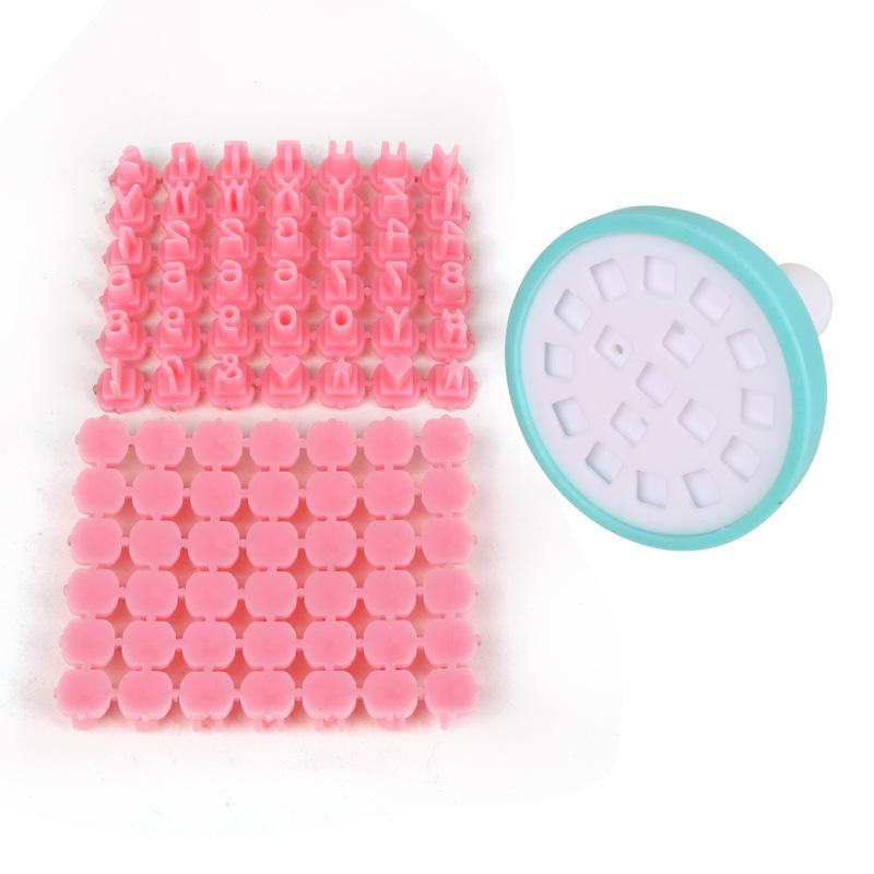 Digital Cookie Mold English Letter Symbol Seal Cookie MoldMovable Type Printed Stamp Cookie Mold