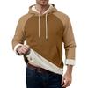 Men's Casual Long-Sleeve Fleece Hoodie With Pockets