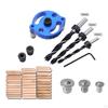 6/8/10mm Vertical Hole Jig, Dowel Jig Fixture Puncher for Carpentry, Woodworking