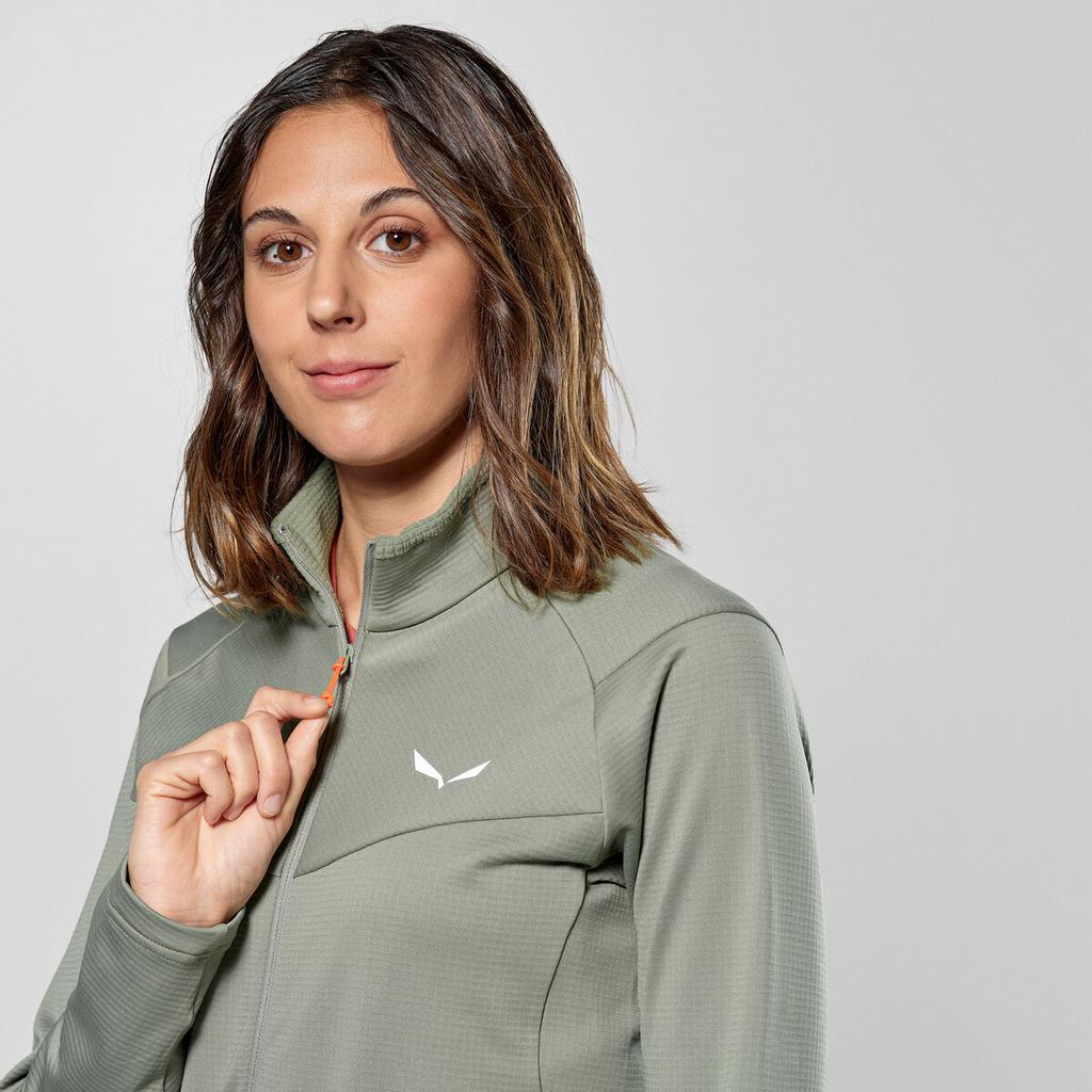 Куртка Salewa Puez Cammino Polarlite Half Zip Jacket shadow