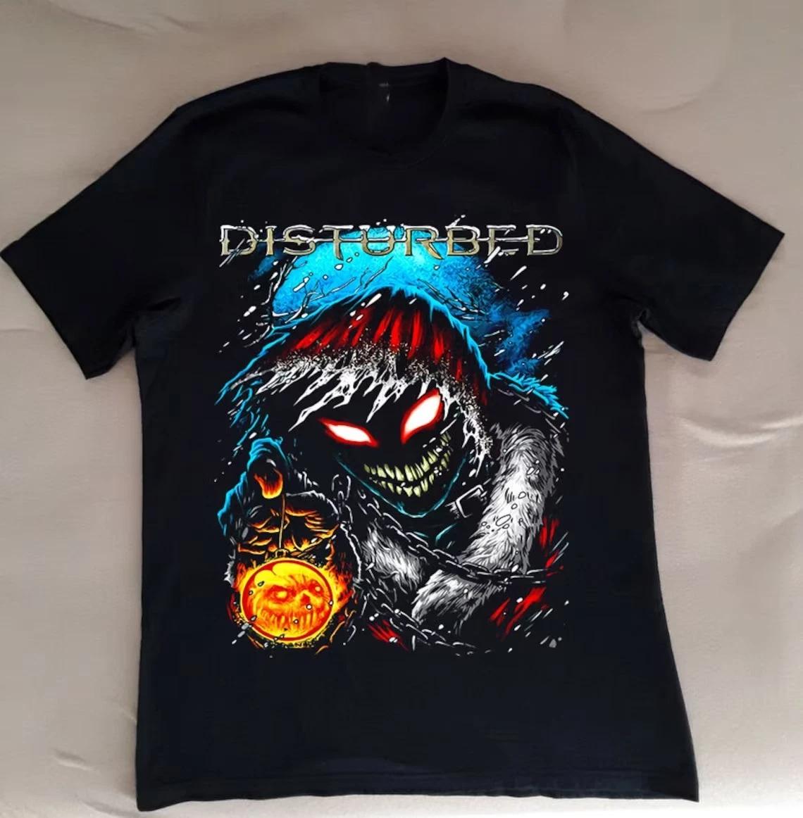Disturbed Band VTG T Shirt Full Short Sleeve PM237 FREE SHIPPING Unisex Clothing S
