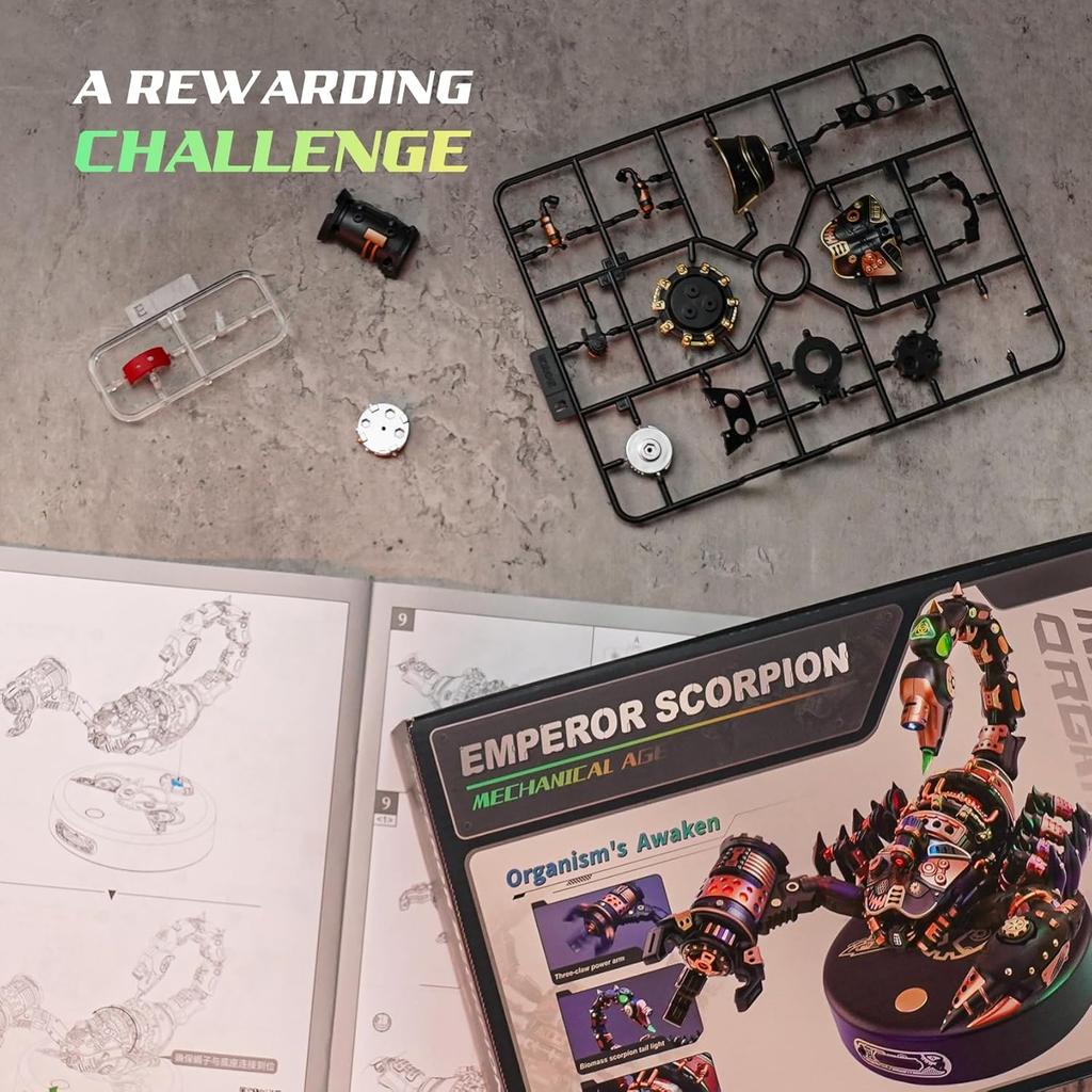 ROBOTIME ROKR Emperor Scorpion Model DIY 3D Puzzle MI04