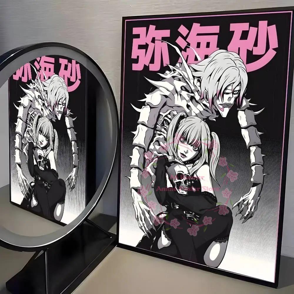 Death Anime Note Dn L Classic Vintage Poster Art Hd Canvas Advanced Aesthetic Printing Paper Wall Art For Living Room Home Decor
