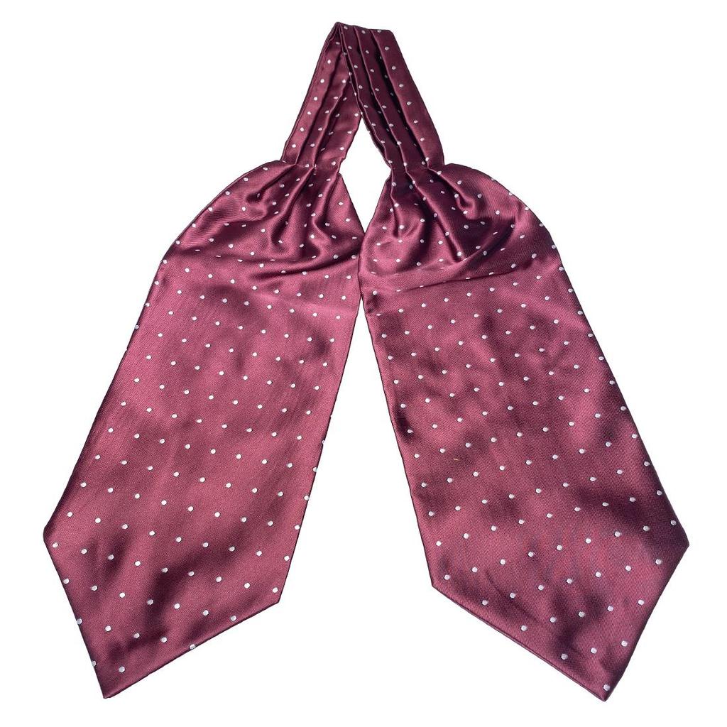 Men Vintage Self Tie Paisley Elegant Ascot Cravat Neck Scarf