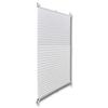 VidaXL Store Plissé Blanc 100x125cm Fenêtre Occultant Tamisant Store Enrouleur 240610