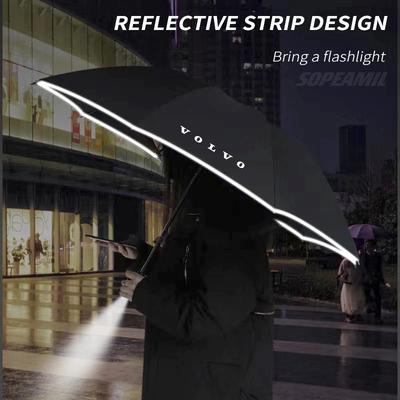 XC40 XC60 XC70 XC90 V40 V60 V70 V90 S40 S60 S80 S90 C30 C70 Car Led Light Umbrella Automatic Folding Sunshade Accessories