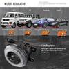 2 X Car Front LED Fog Light Accessories 30W H11 Lens Fog Lamp For Peugeot 308 2013 2014 2015 2016 2017 2018