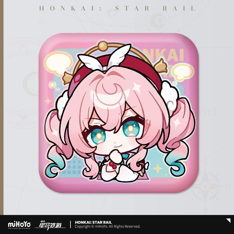 Sunsyea Honkai Star Rail Official Merch miHoYo Original Authentic PMZLG Series Keychain Badge Phainon