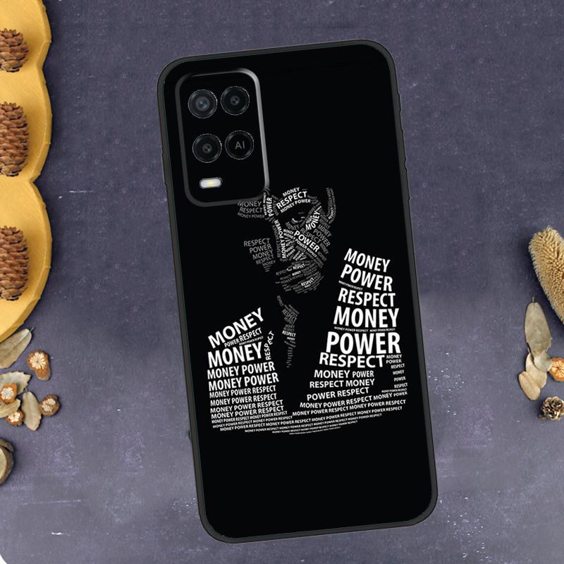 Scarface Tony Montana Phone Case For Oppo A40 A60 A80 A78 A98 A18 A38 A58 A74 A94 A54 A16 A76 A96 A15 A17 A77 A57S