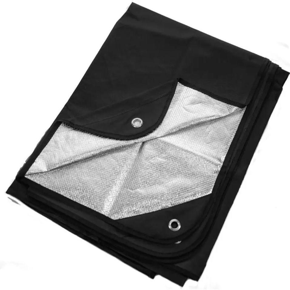 Heavy Duty Emergency Blanket Survival Gear Waterproof Insulated Blanket Emergency Tarp for Camping, Hiking, Bushcraft