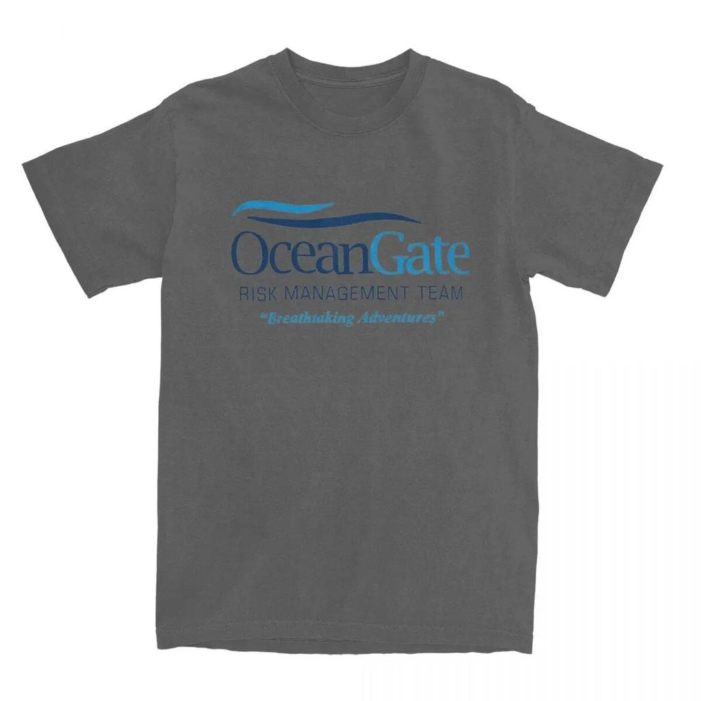 Funny OceanGate Risk Unisexagement Breathtaking Adventures T-Shirt Unisex Women Round Neck Cotton Tees Graphic Clothing