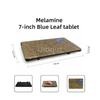 Melamine Rectangular Plate Japanese Tableware Plate Front Grilled Sushi Dish Sashimi Display Yakitori Dish Commercial BBQ Plates