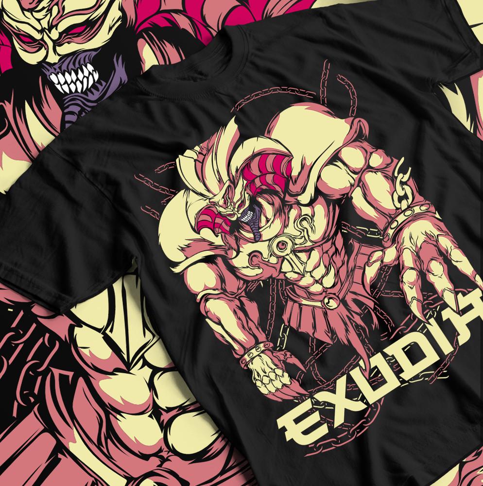 Yu-Gi-Oh New Adult Exodia T-Shirt Tee,Unisex  Anime Manga  T-Shirt, Gamer Gift,