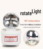 Magnetic Rotating Strobe Warning Light with Sound Alarm, Ceiling Mount, 220V