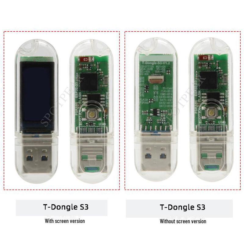 ESP32-S3 T-Dongle-S3 WiFi Board with 0.96" LCD and TF Card Slot