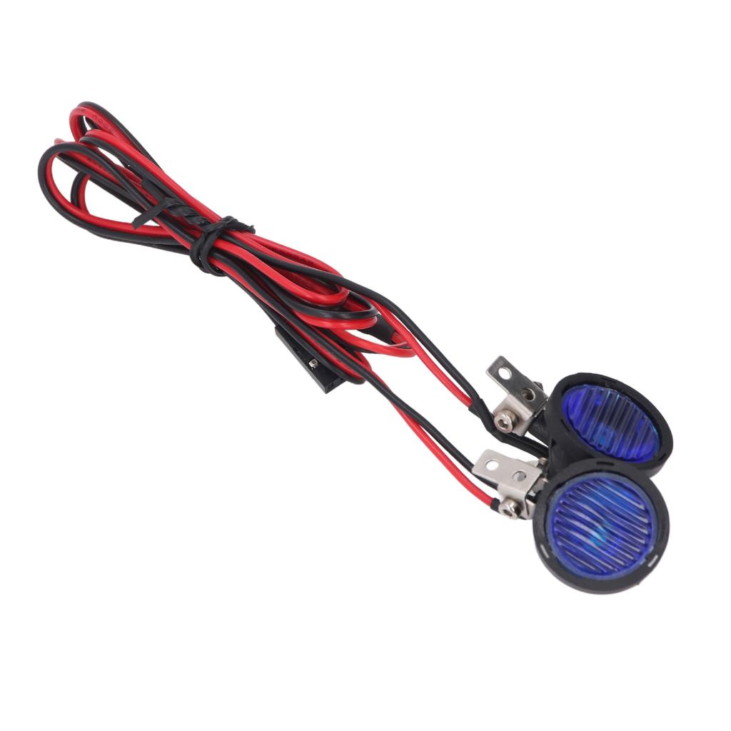 RC Car Front Spotlight for Axial for SCX10 90046 for Redcat 2 LEDs High Brightness RC Headlight for