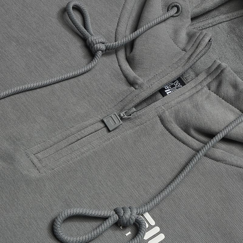 New FILA ORIGINALE Sweatshirt Women's Cloud Trace Gray F11W539201FDY