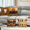 Western Cowboy Cushions Pillowcase Printed Polyester 45x45cm Throw Pillow Cover Decorative Sofa Cushions Pillowslip Home Decor