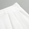 New White Casual Pants High Waist Straight Leg Loose Fit Faionable Autumn Women's Loose Trousers