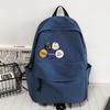 Male and Female Students Schoolbags Primary School Students Solid Color Junior High School Students Backpacks