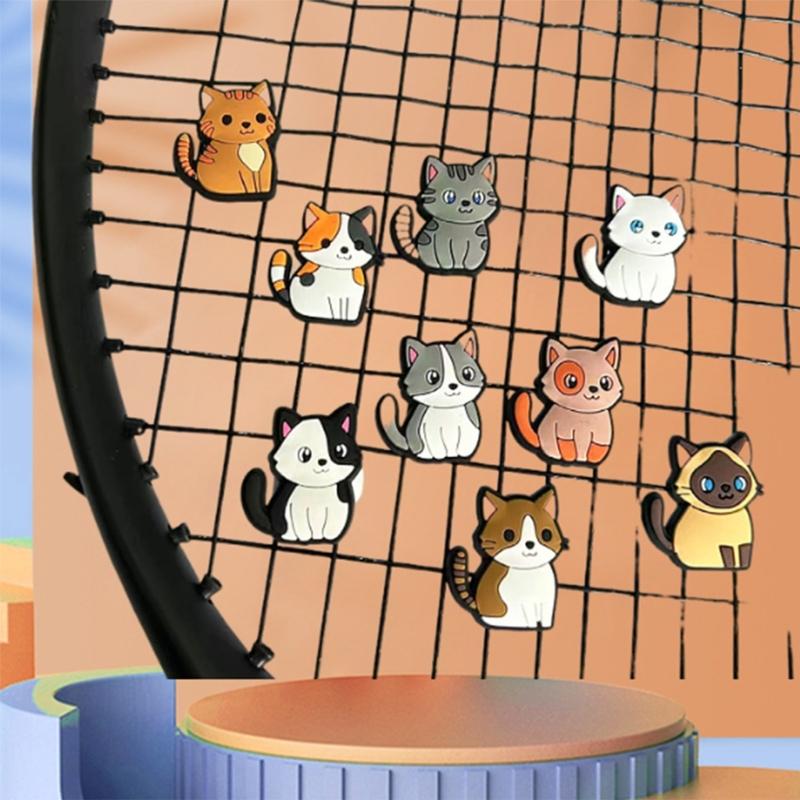 3Pcs Soft Silicone Tennis Racket Dampener Tennis Vibration Dampener Shock Absorbers Shockproof Tennis Accessories