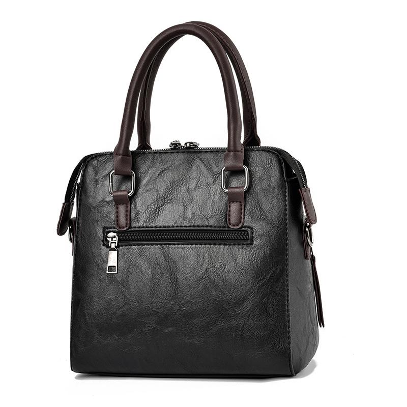 Geantă Tip Poștaș cu Decor Ciucuri, Geantă de Umăr la Modă din Piele PU, Poșetă de Damă cu Mânere Duble pentru Birou și Muncă