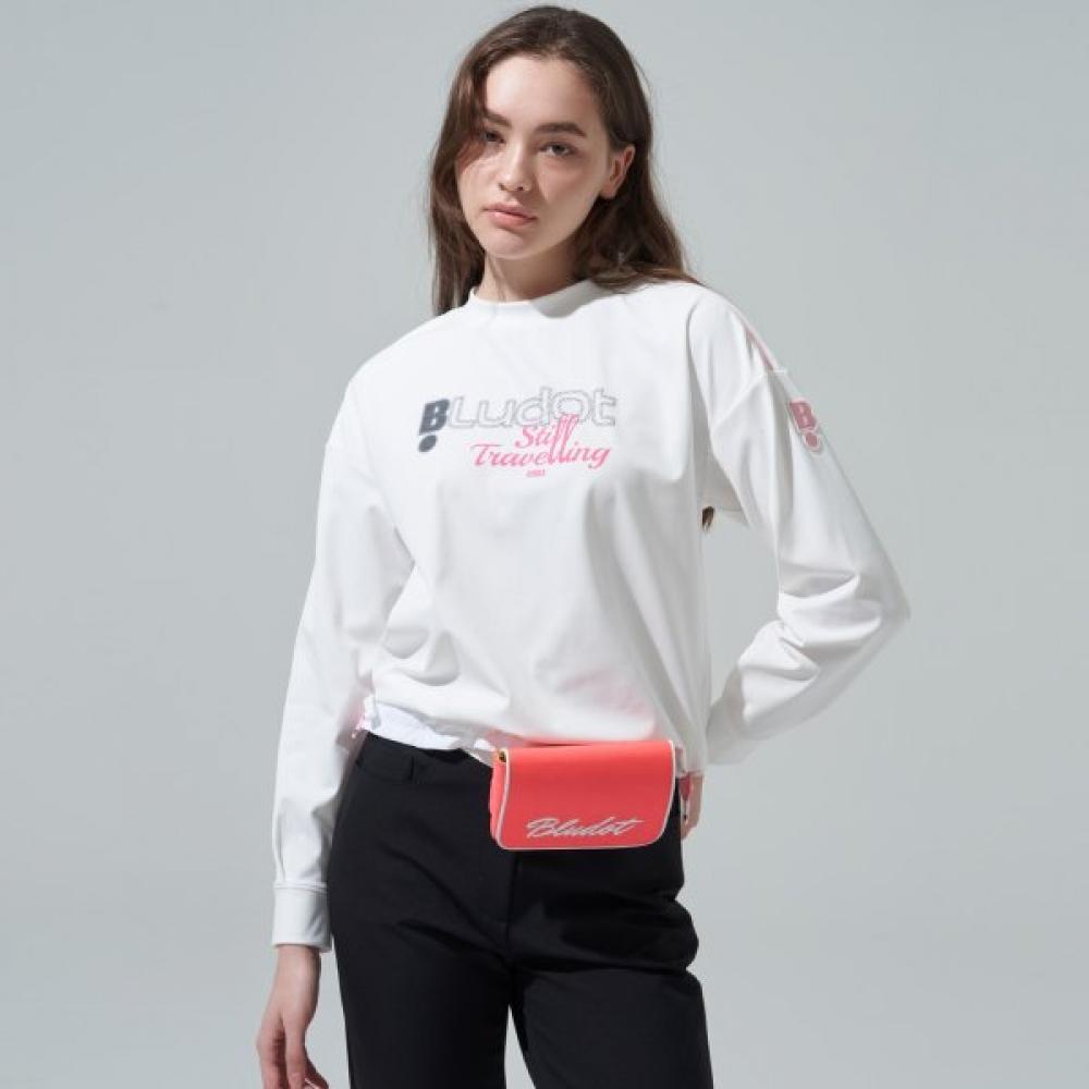 Blu DoT Long Sleeve T shirT Graphic prinTing Ow 085