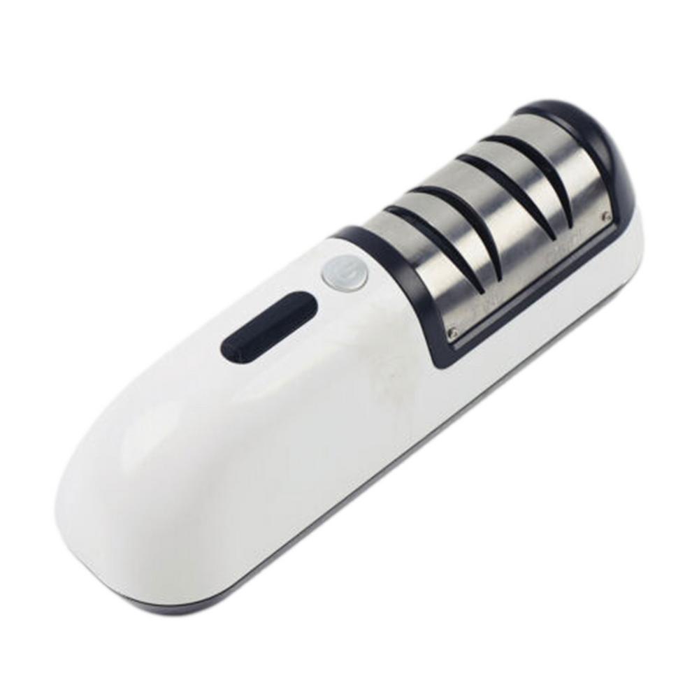 

1 шт. многофункциональная аккумуляторная точилка для ножей бытовая электрическая точилка для ножей 3-скоростная точилка для кухонных ножей M белый