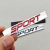3D Metal Car Sticker Sport Logo Square Bar Rear Trunk Badge Emblem For VW New Jetta Bora Lavida Honda Auto Refitting Accessories