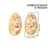 IngeSight.Z Exaggerated Vintage Irregular Geometry Big Drop Earrings Women Party Gifts Fashion Ear Accessories Jewelry 2026 New