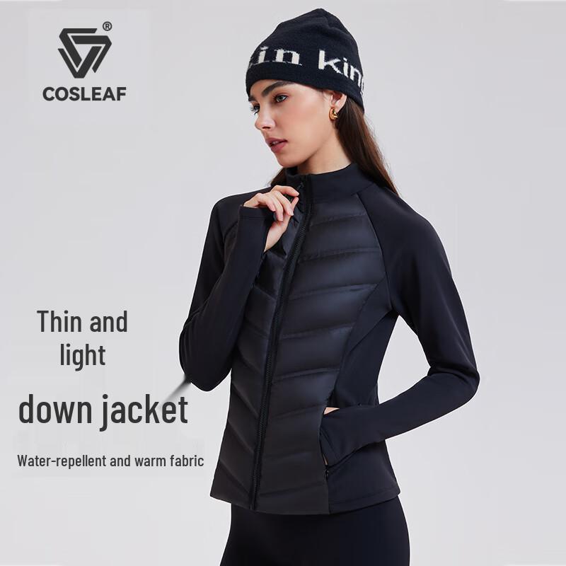 Cosleaf Women s Slim-Fit Lightweight 95% Duck Down Jacket XL