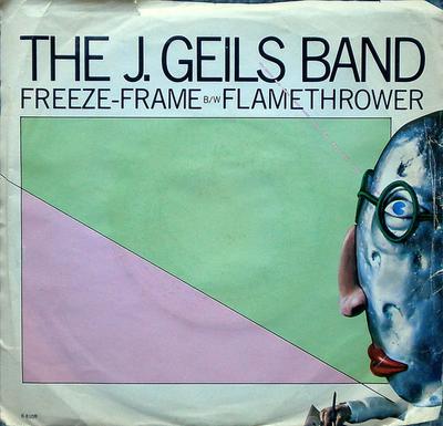 7inch Record J. GEILS BAND - Freeze-Frame B8108 EMI America 1981 Canada Pop Used